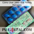 Cómo Usar Jalea Oral 100Mg Kamagra new02